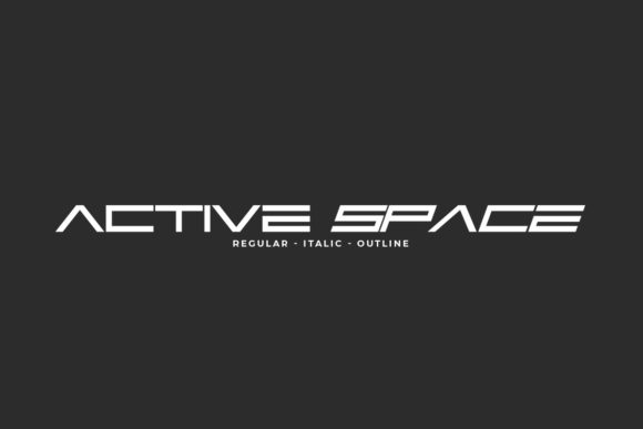 Active Space Font for Modern Web Design