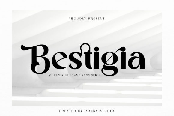 Bestigia: A Display Font for Creative Campaigns