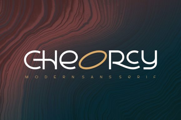 Cheorcy: A Classy Display Font for Branding