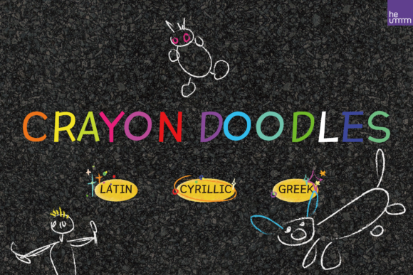 Crayon Doodles Font Review