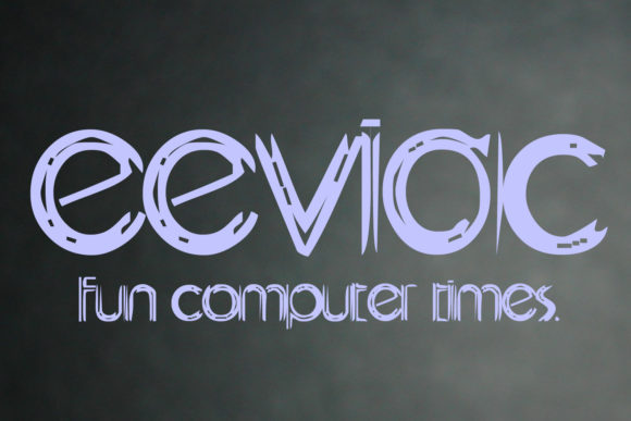 Eeviac Font for Creative Designers