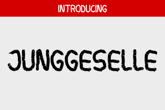 Junggeselle Font for Bold Web Design