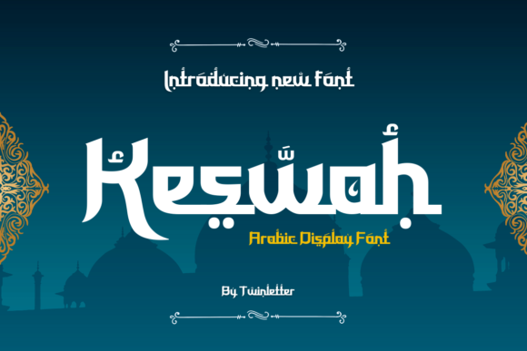 Keswah: A Display Font for Bold Branding