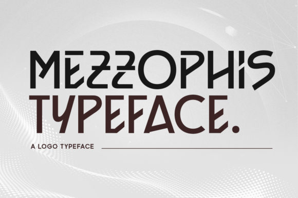 Mezzophis Font for Digital Design