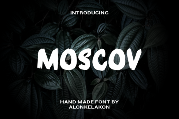 Moscov: A Bold Display Font for Impactful Campaigns