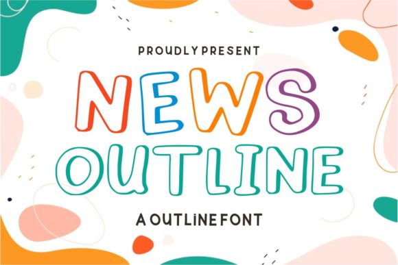 News Outline Font Review