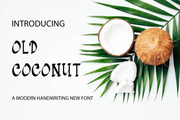 Old Coconut Font for Web Design