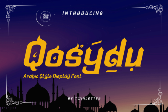 Qosydu: A Display Font with Exotic Charm