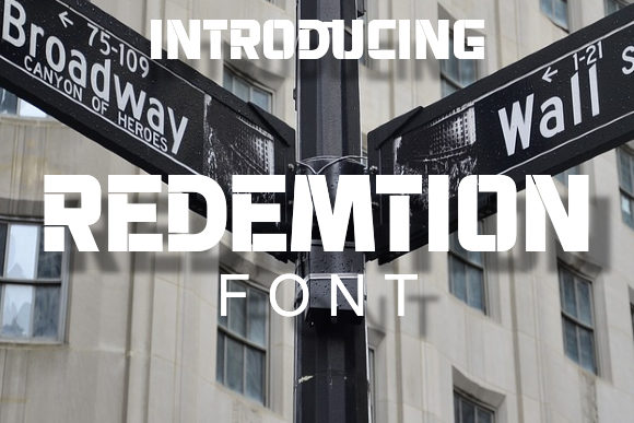 Redemtion Font for Web Design