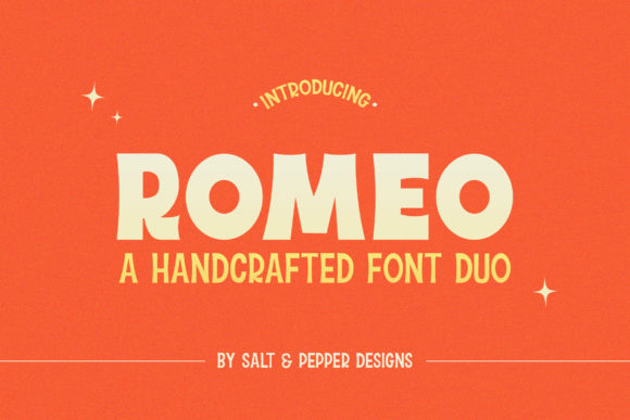 Romeo Duo Font for Web Design