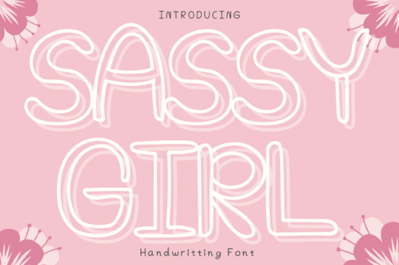 Sassy Girl Style Font