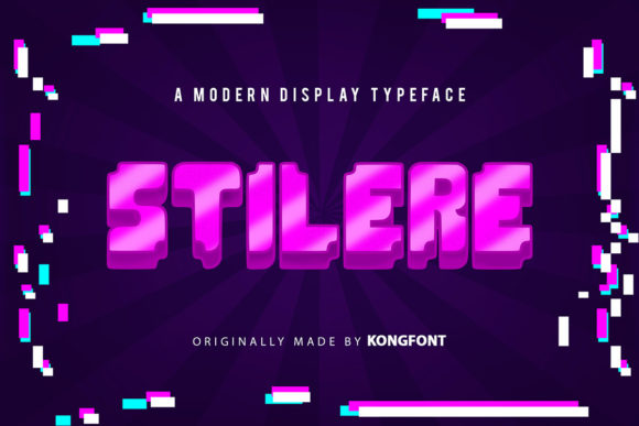 Stilere: A Playful Display Font
