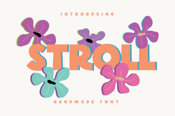 Stroll: A Bold Display Font for Creative Makers