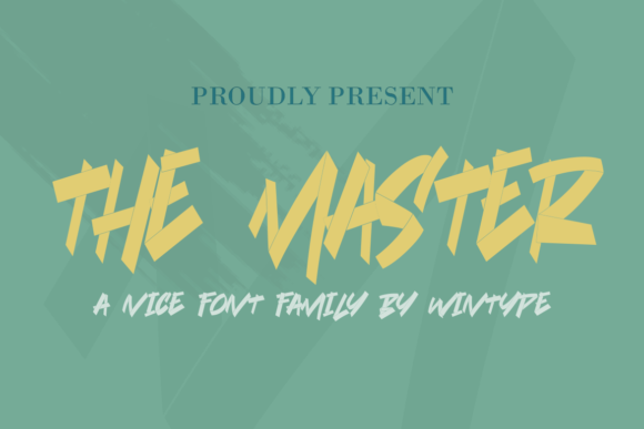 The Master Font for Creative Design