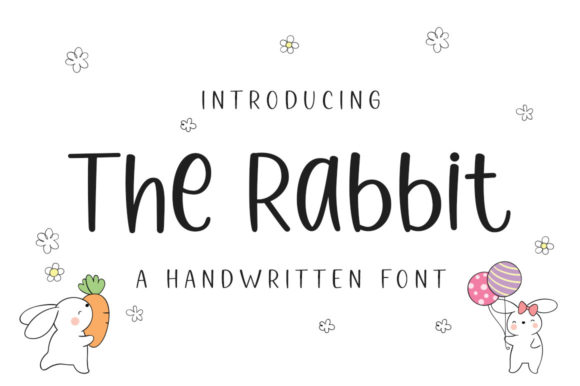 The Rabbit Font: Handwritten Elegance for Digital Design