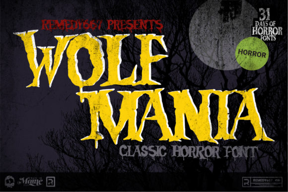 Wolf Mania Font for Bold Branding